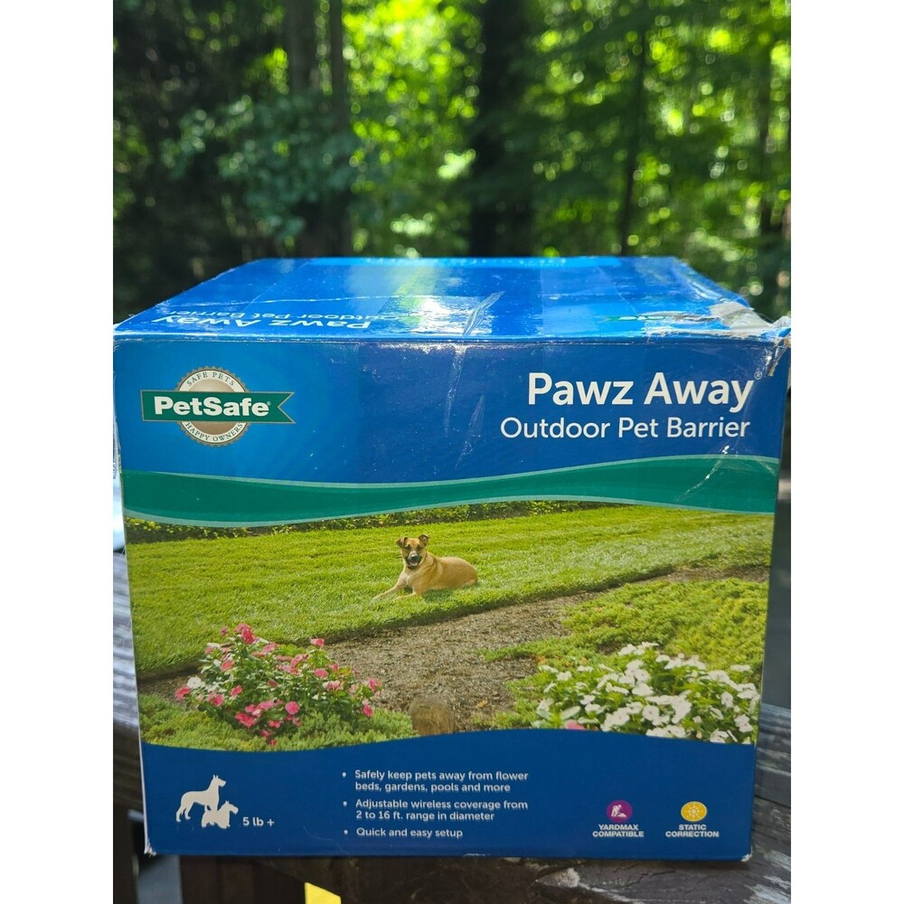 PetSafe Pawz Away Outdoor Pet Barrier System - Fake Rock Wireless Fence Collar